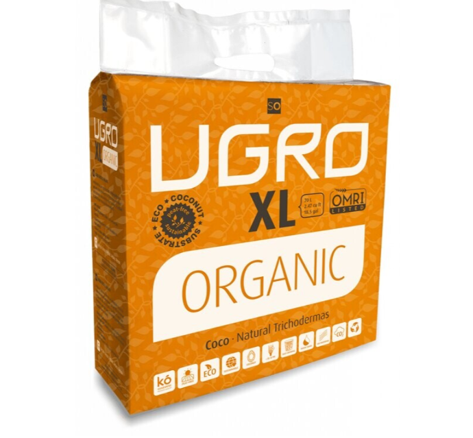 Dyrkeutstyr  UGro XL Organic Coco Block 70 L